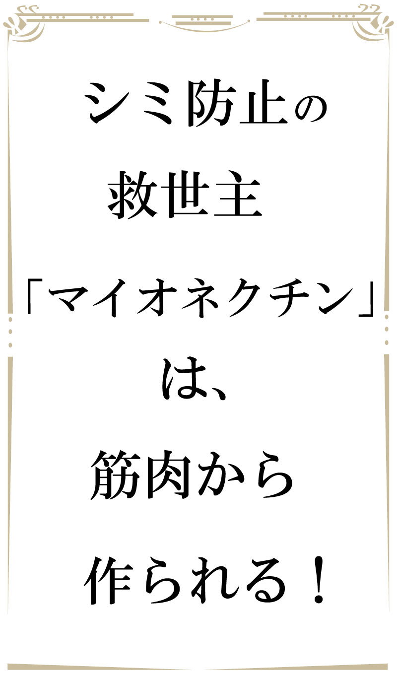 若返り,フェイシャル,大阪,ストレッチ,マイオネクチン